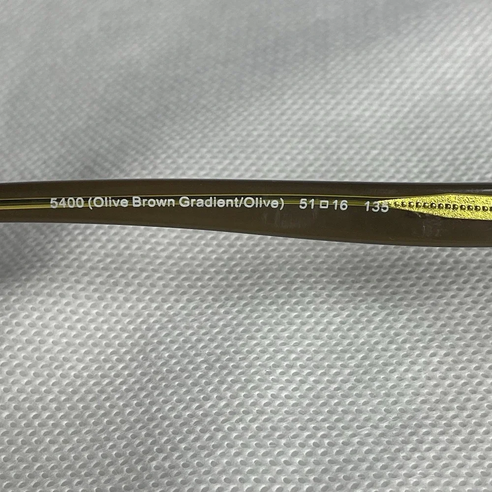 Coach  Square Olive Brown Gradient Glasses Frame ONLY HC6089  5400 51-16-135
